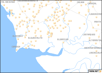 map of Hacienda Najar